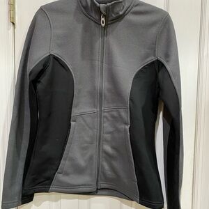 Spyder Women's Gray and Black Ski Jacket